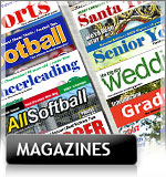 Magazine cover templates