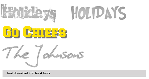 fonts