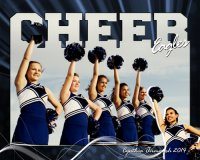 Cheerleader poster photoshop