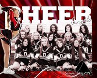 Cheerleading Poster Photoshop