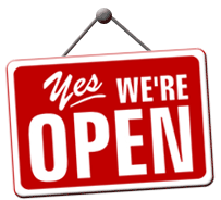 Yes We are Open