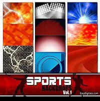 All Sports Digital Backdrops