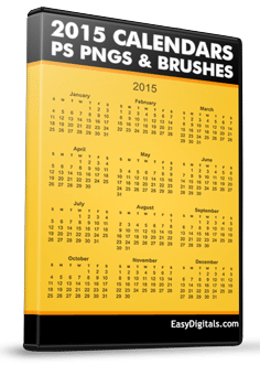 2015 Calendar brushes