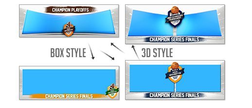 3D WALL OF FAME PHOTOSHOP TEMPLATES BOX